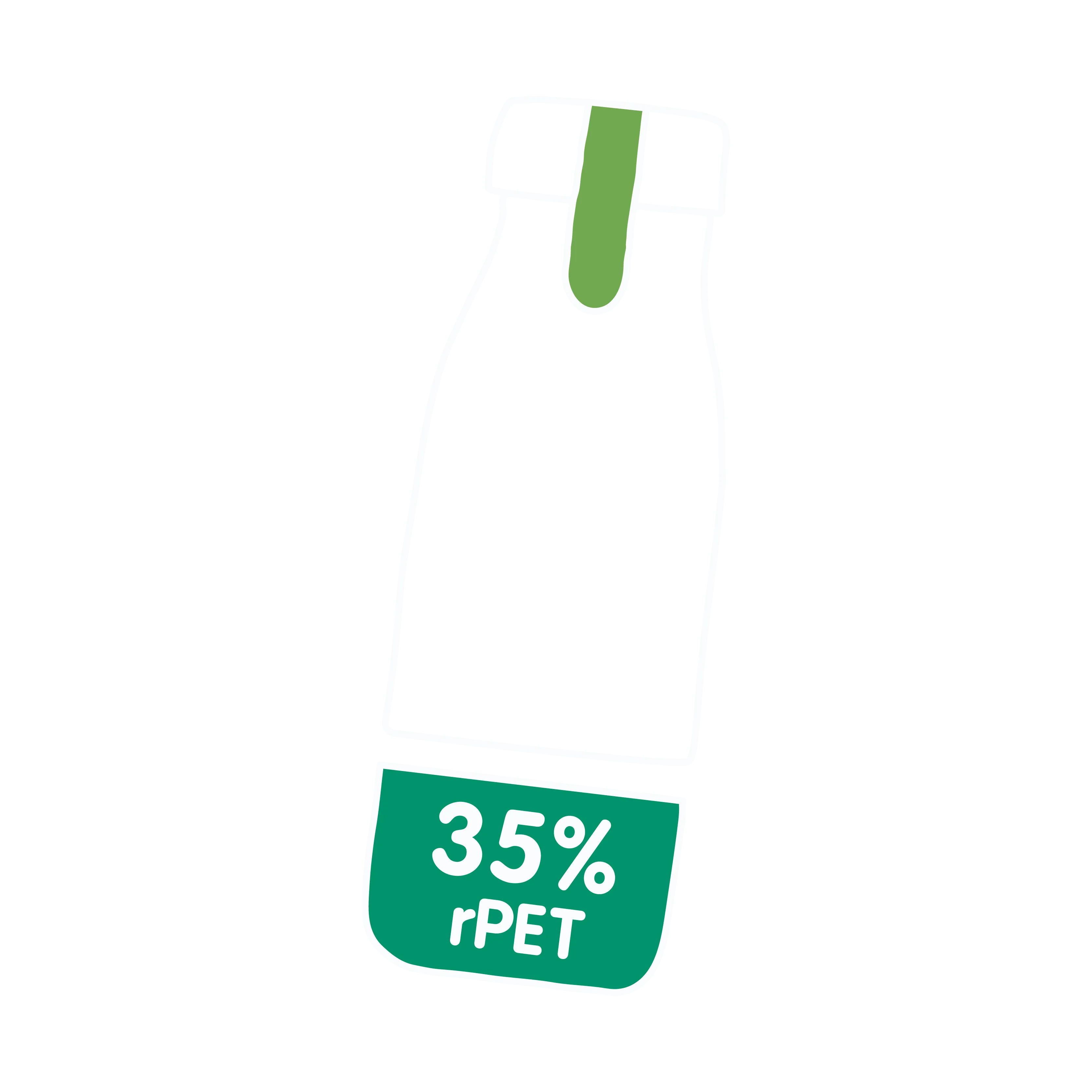 35% rpet bottle