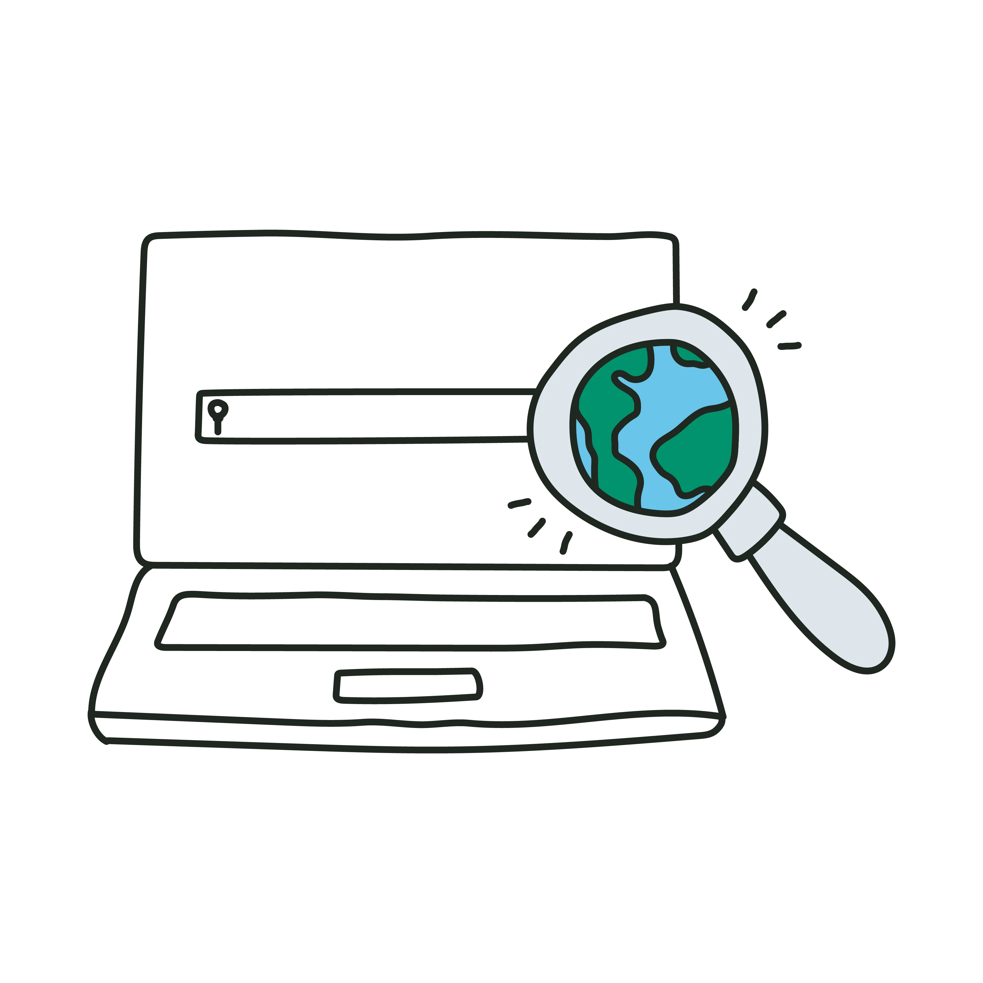 laptop search planet